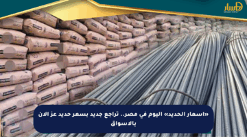 «أسعار الحديد» اليوم في مصر.. تراجع جديد بسعر حديد عز الآن بالأسواق